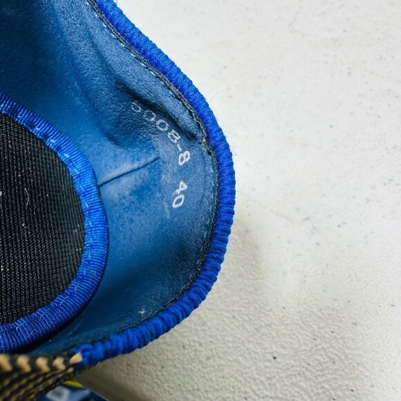 Jet' accompagne toujours Leopard Knit Women’s Sz 40 Flat Shoes Point Toe 9,5 - Picture 8 of 8